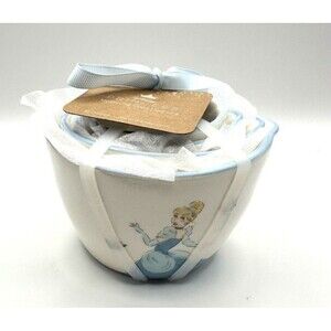 Rae Dunn Artisian Disney Princess Cinderella Ceramic Measuring Cups Set Of 4 New